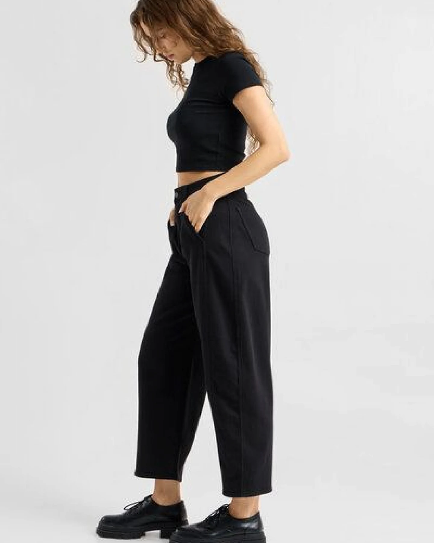 Damen Jeans MOONDUST Barrel Leg Soft Denim DAWN Bio-Baumwolle – Ansicht 2