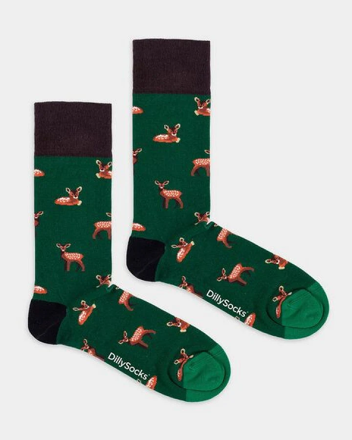 DillySocks Socken Little Bambi aus Biobaumwoll-Mix