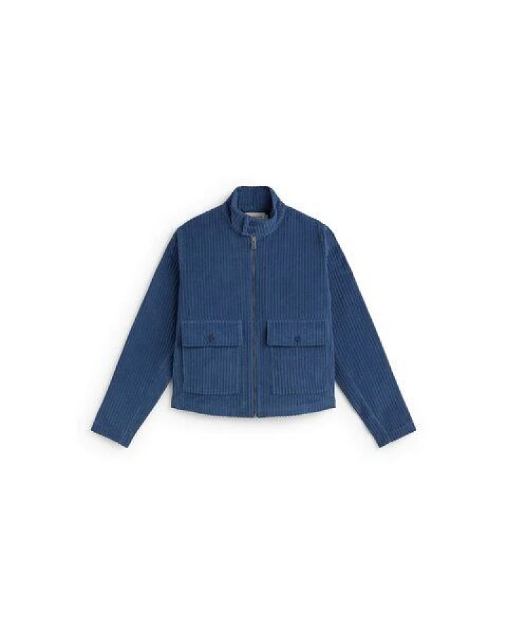 thinking mu Delia-Breitcord-jacke mit Reißverschluss