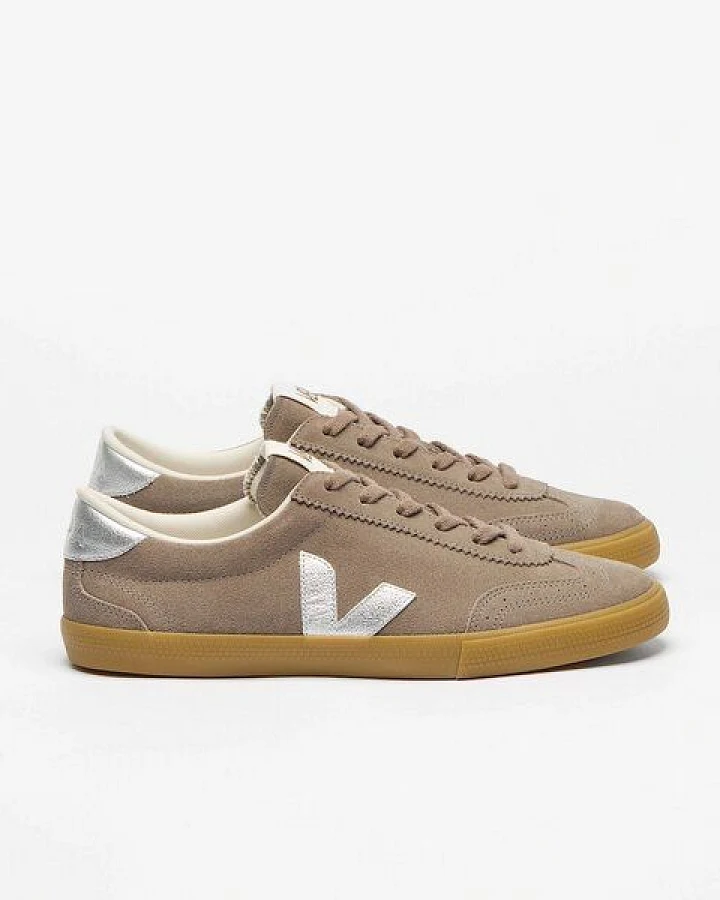 Veja Volley Suede - Moonrock Silver WOMEN