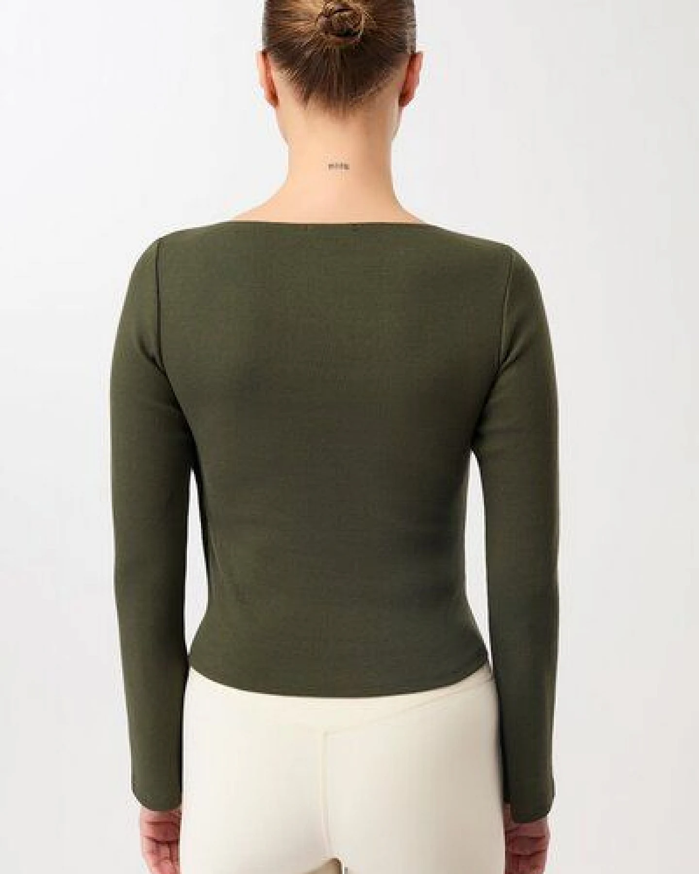 Mandala Side Button Longsleeve – Ansicht 3