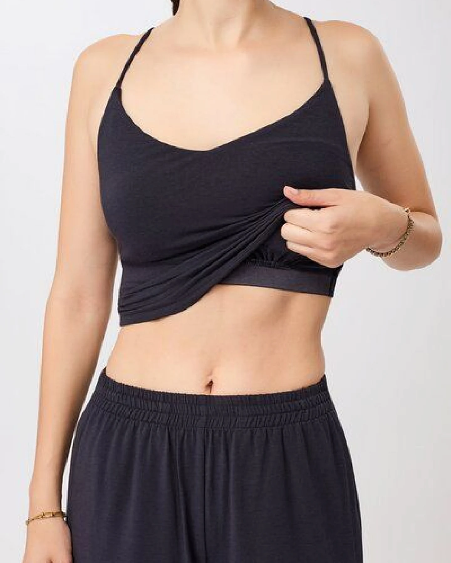 Mandala Cropped Pilates Top – Ansicht 3
