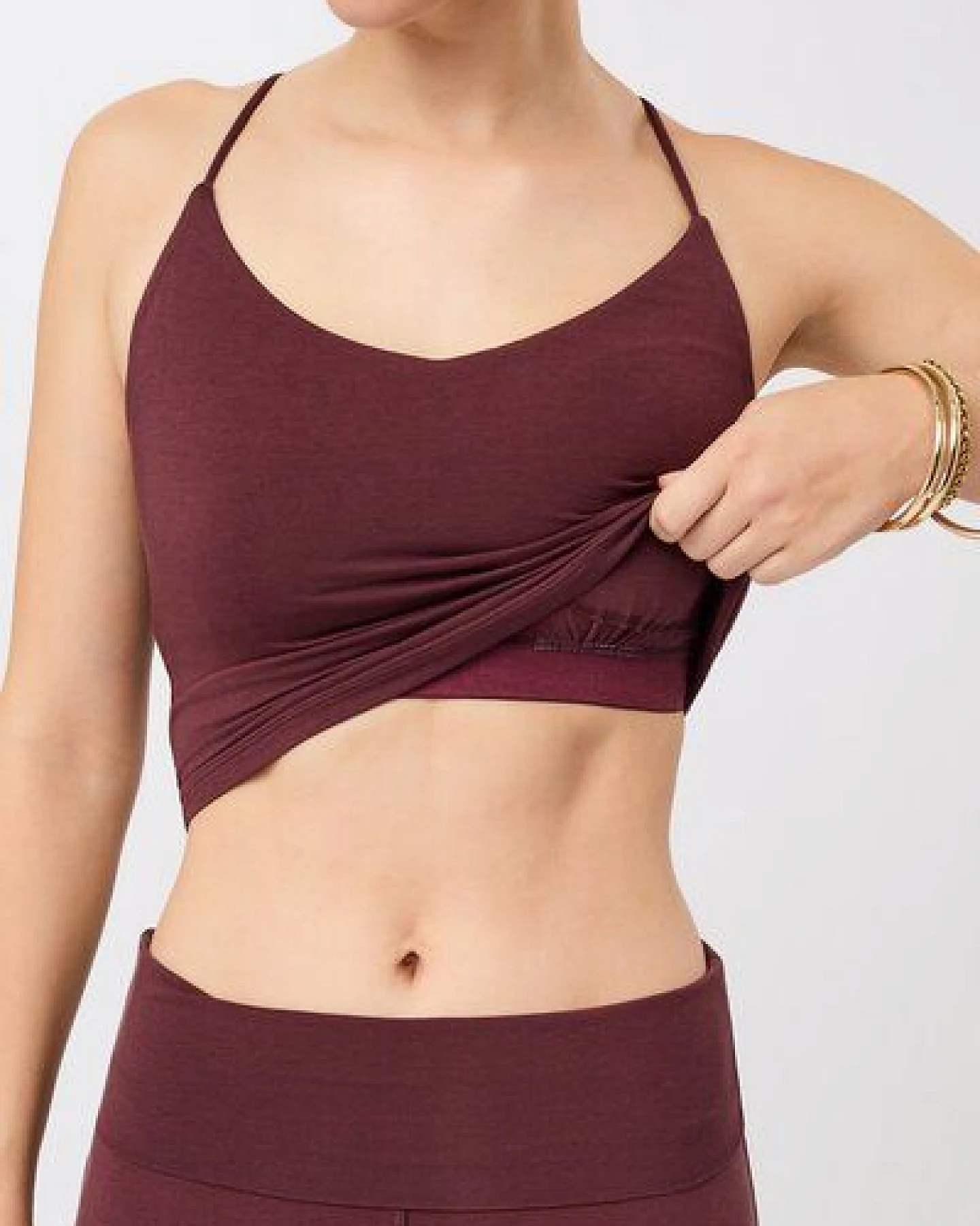 Mandala Cropped Pilates Top – Ansicht 4