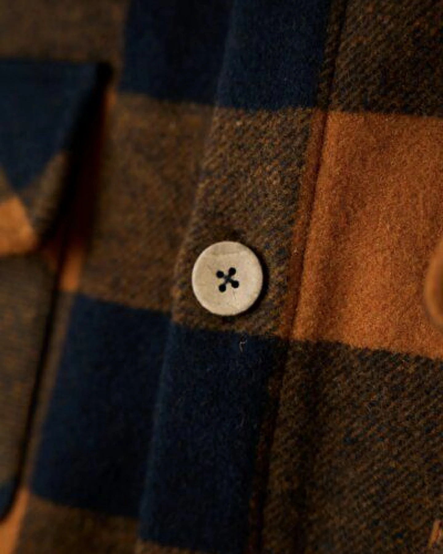 LAKOR Birler Wool Jacket (Marmalade) – Ansicht 3