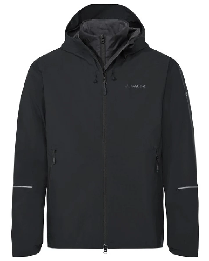 Vaude - Yaras 3In1 Jacket II - Fahrradjacke Gr S schwarz