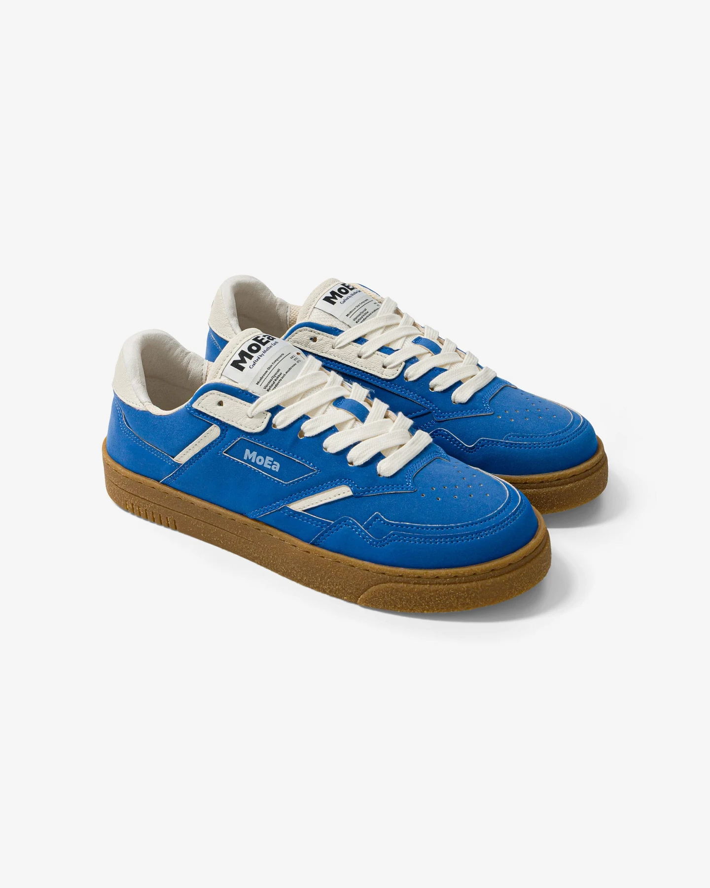 MoEa Herren vegan Sneaker Gen9 Pilz Blau – Ansicht 2