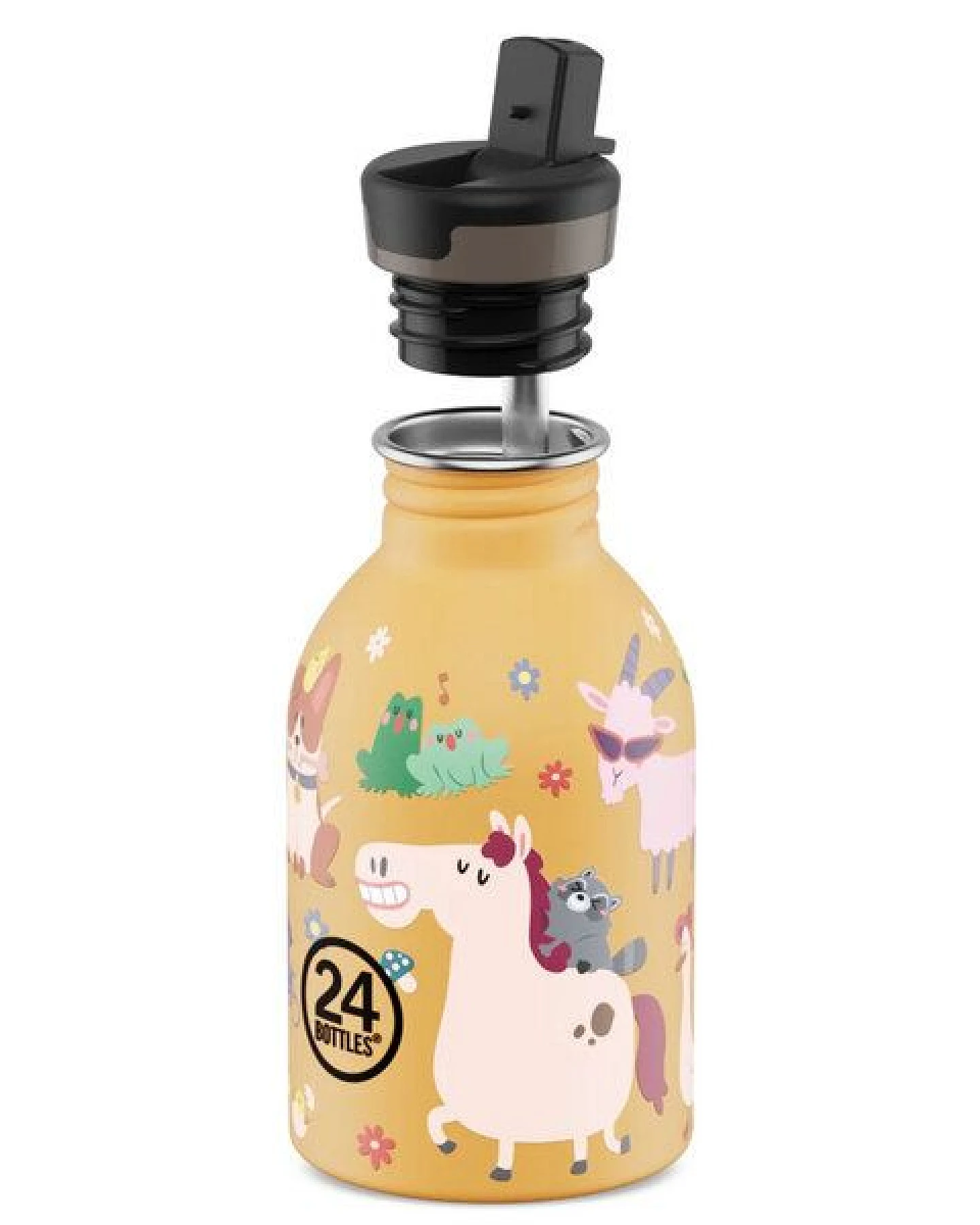 24bottles 0,25l Edelstahl Trinkflasche für Kids mit Sportverschluss – Ansicht 2