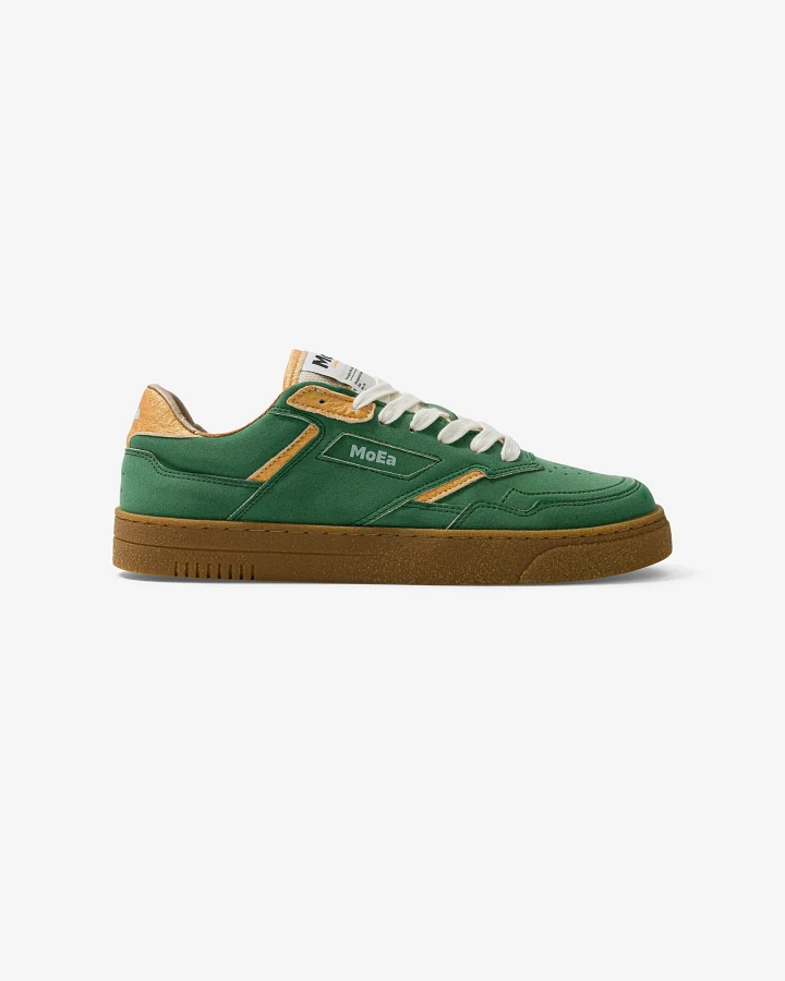 MoEa Herren vegan Sneaker Gen9 Ananas Grün & Gelb