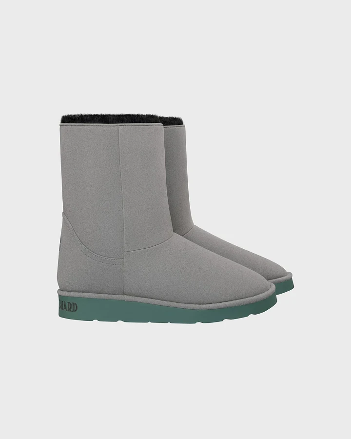 The New Orchard Damen vegan Boots Classic Medium Hellgrau/Grüne Sohle