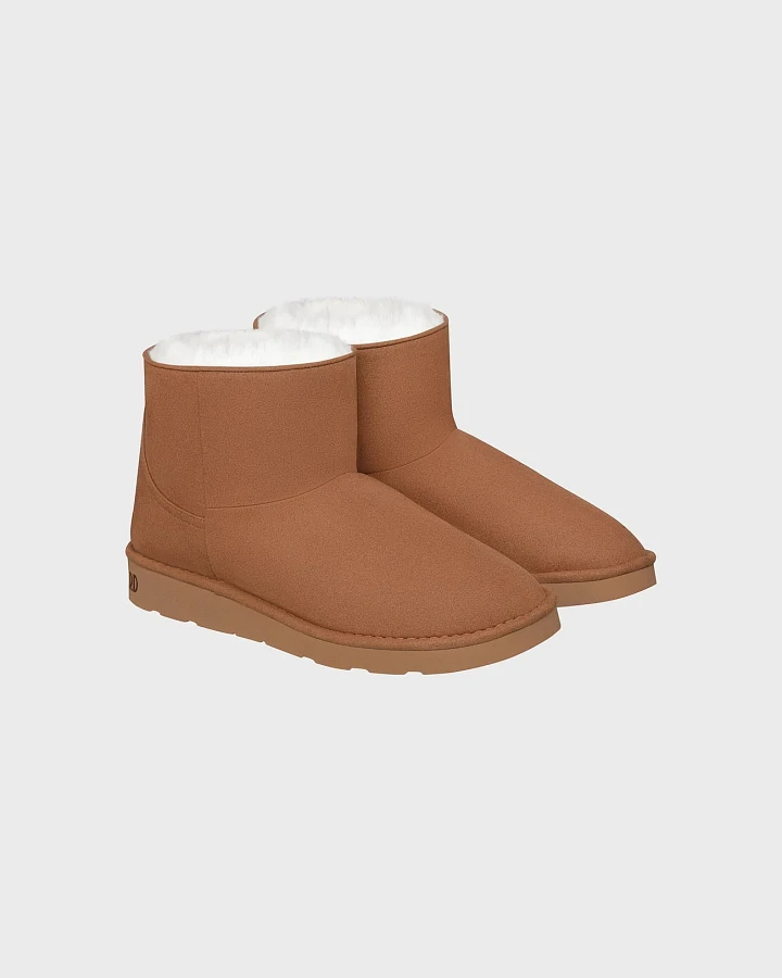 The New Orchard Damen vegan Stiefel Classic Short Warm Caramel Crystal