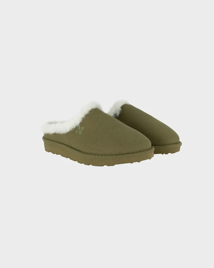 The New Orchard Herren vegan Hausschuhe Classic Misty Sage