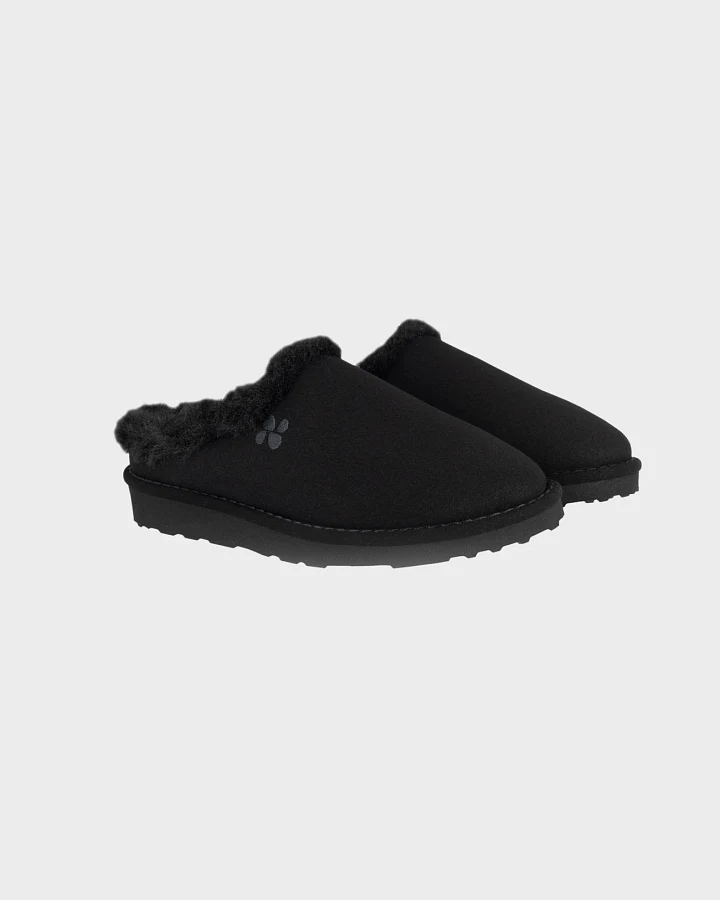 The New Orchard Herren vegan Hausschuhe Classic Anthrazit Schwarz