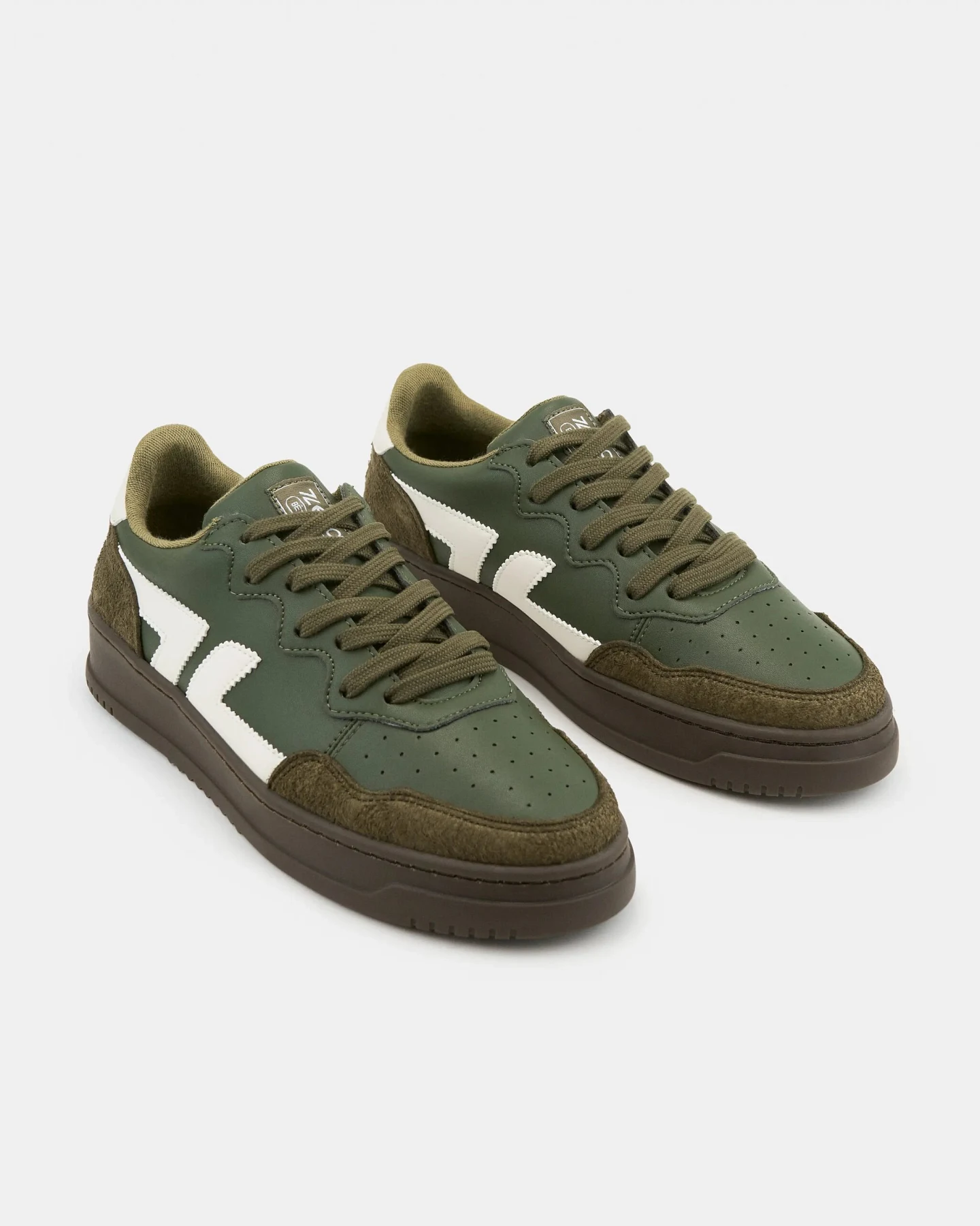 Zèta Herren vegan Sneaker Beta B5 Khaki – Ansicht 2