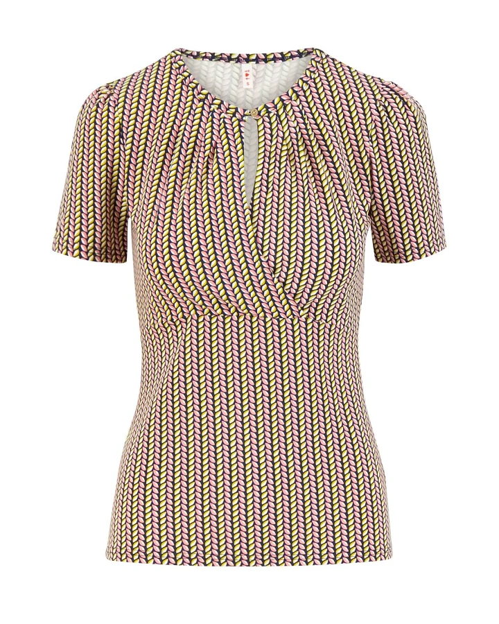 T-Shirt Criss Cross Coeur