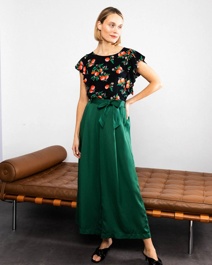 Bundfaltenhose Héloïse