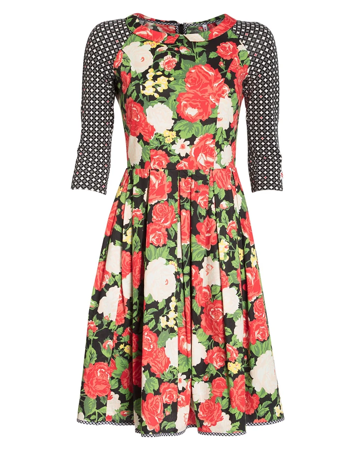 Baumwollkleid singing in the spring