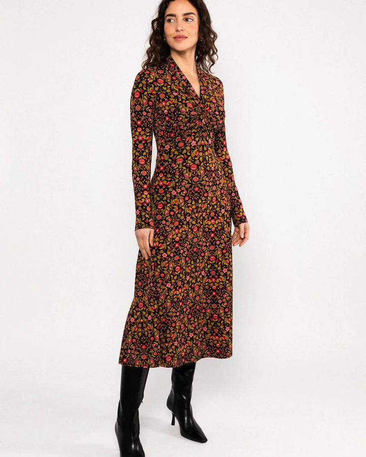 Jerseykleid Hot Knot Shawl