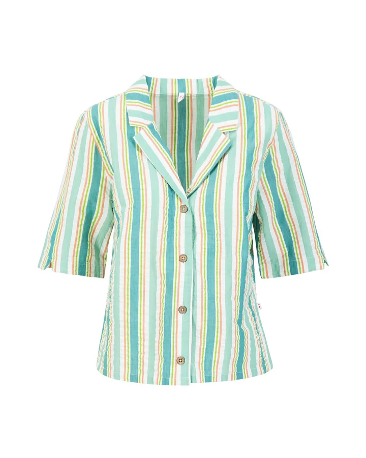 Seersucker Hemd Shimmy Chic