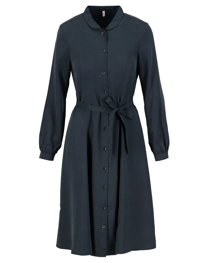 Blusenkleid logo woven dress