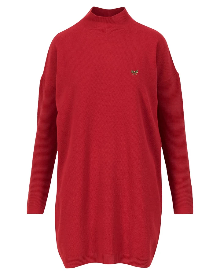 Oversize Kleid straight n easy turtle