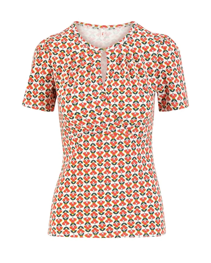 T-Shirt Criss Cross Coeur