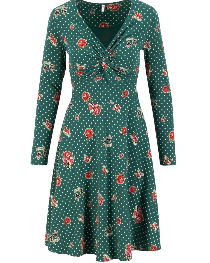 Jerseykleid cold days hot knot