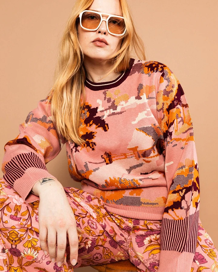Strickpullover Cosy Storyteller