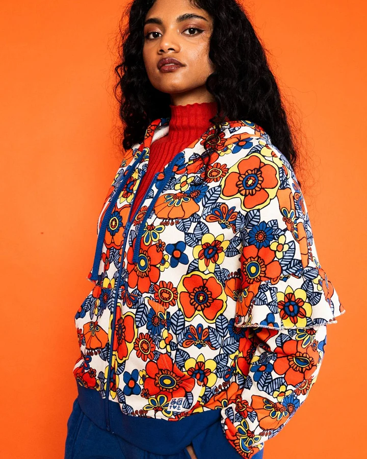 Kapuzenjacke Ruffle Rebel