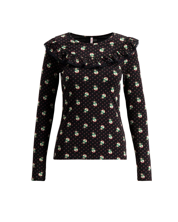 Longsleeve charmeuse scandaleuse