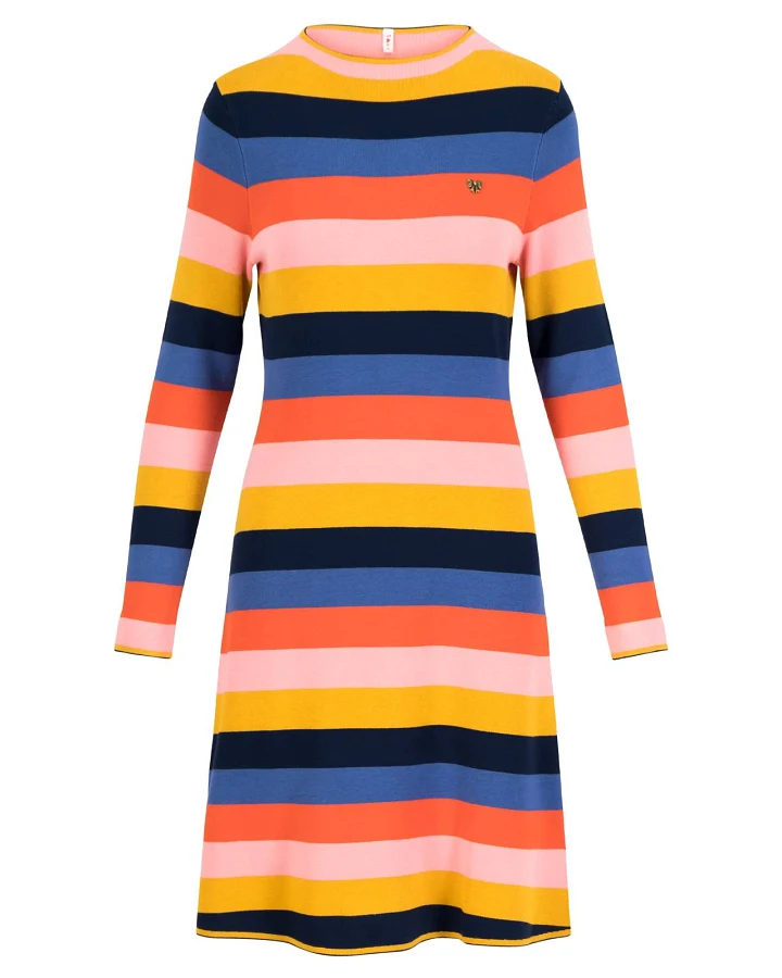 Strickkleid rainbow party