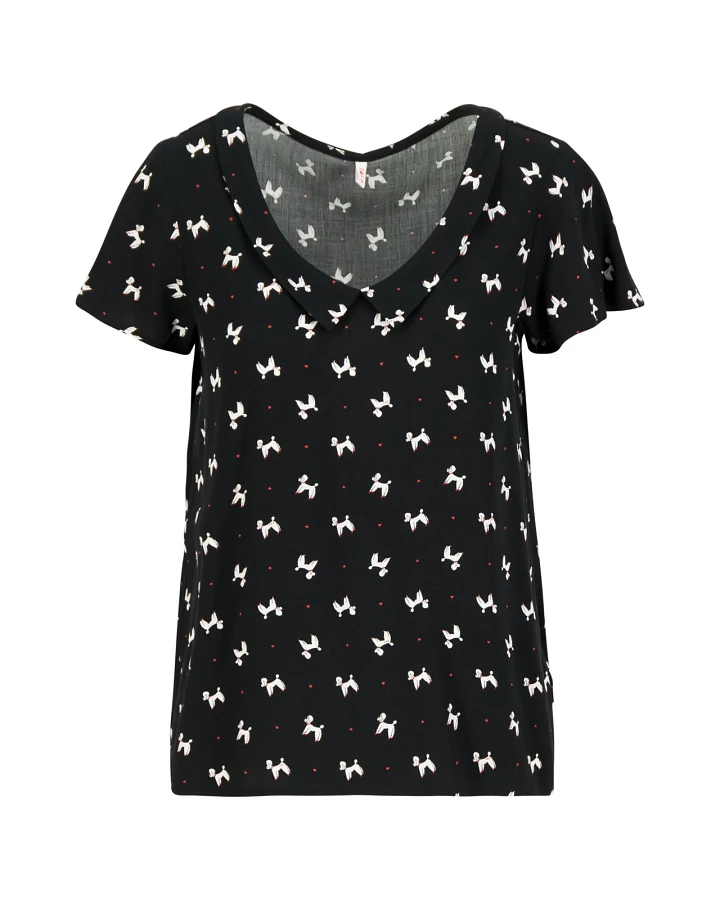 Sommerbluse Feed the Birds