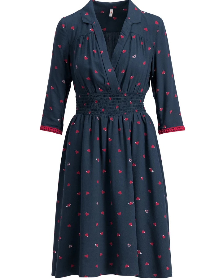 Festliches Kleid crowned heart