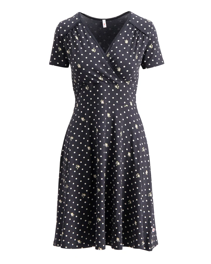 Jerseykleid polka lady saloon