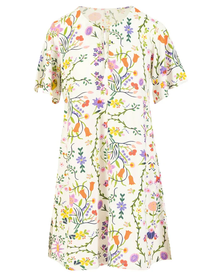 Minikleid Kaftan Wings