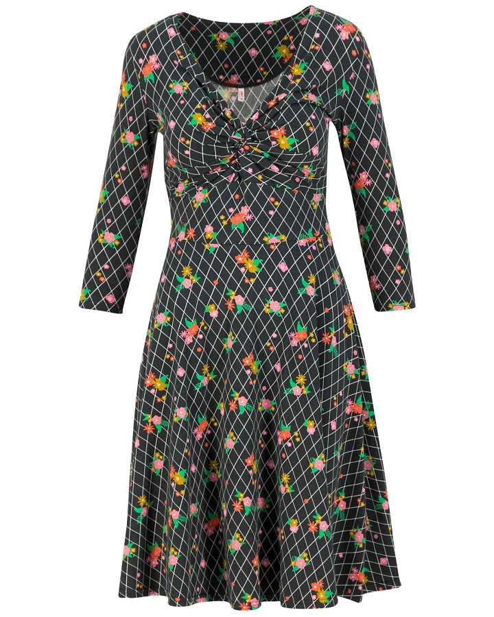 Sommerkleid hot knot 3/4 arm