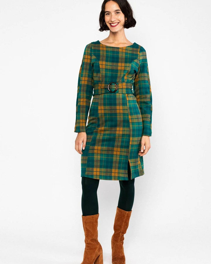 Herbstkleid Tailored Cocoon