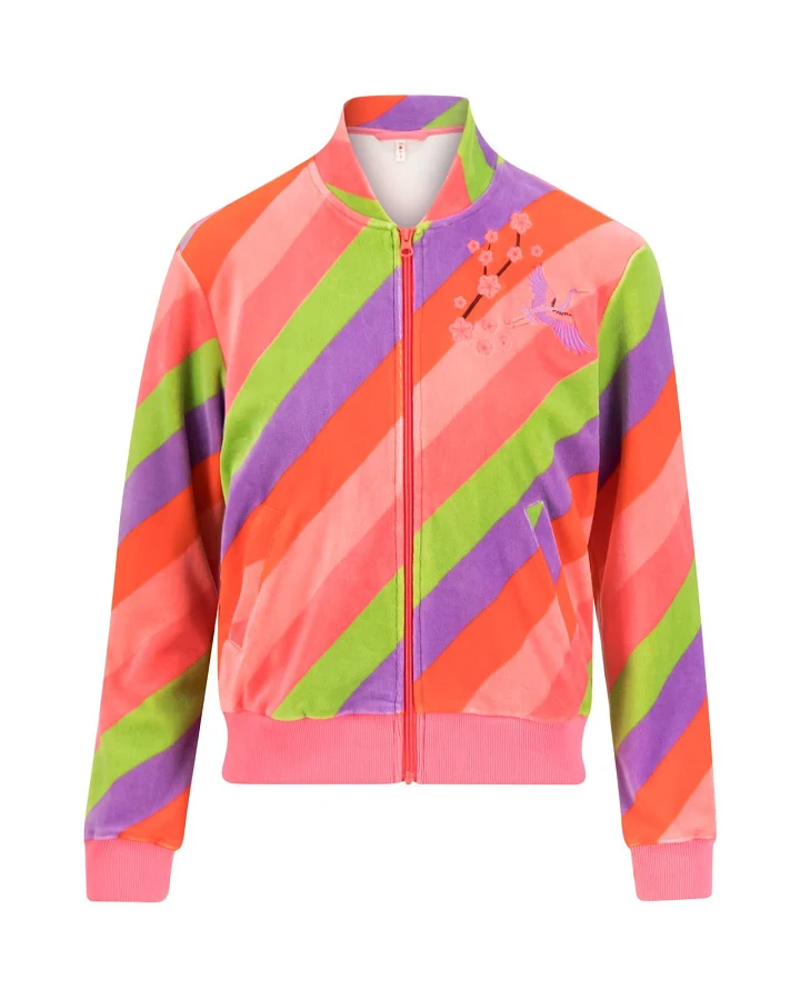 Blouson Velvet Harmony bomber