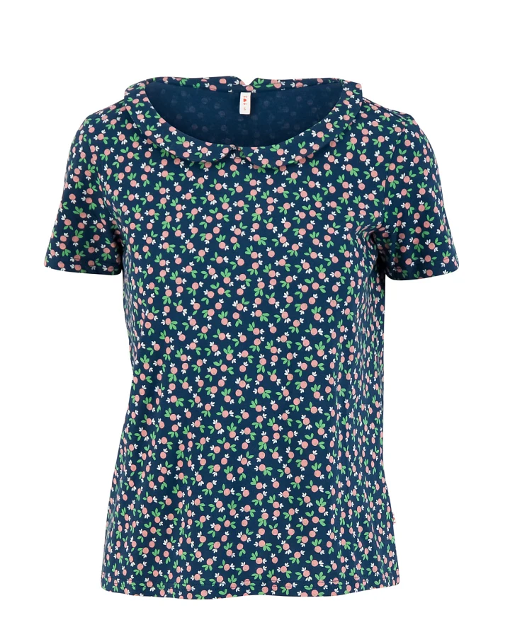 Kurzarm-Bluse botanical bubi