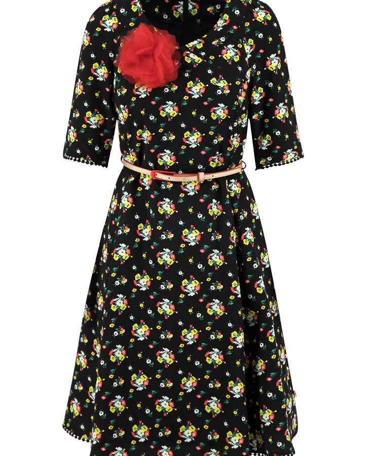 Festliches Kleid rumbling rose
