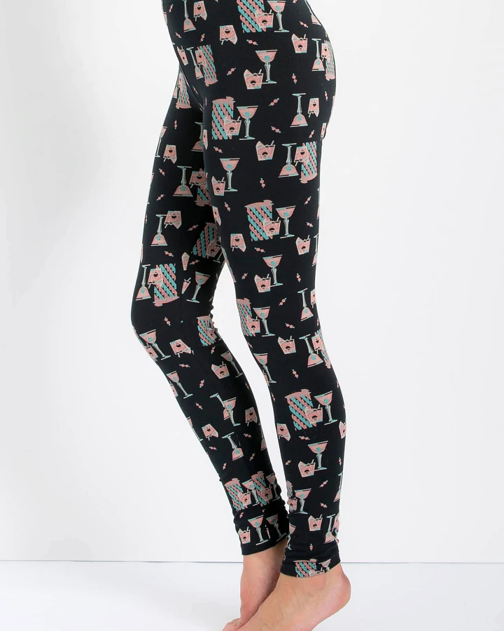Baumwoll-Leggings mind the elevator legs