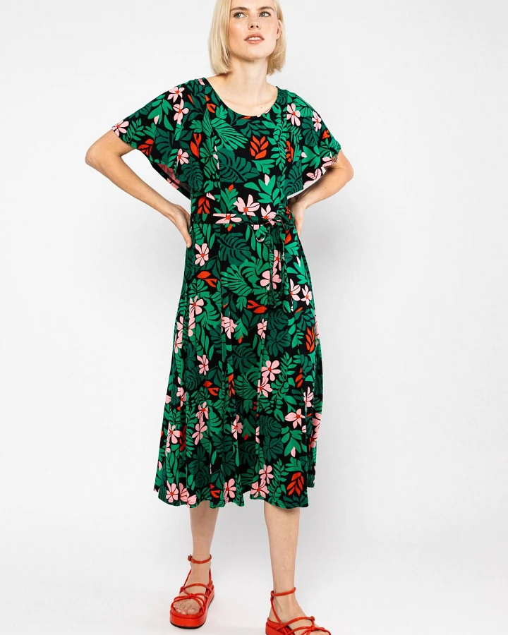 Midikleid Veranda Tales