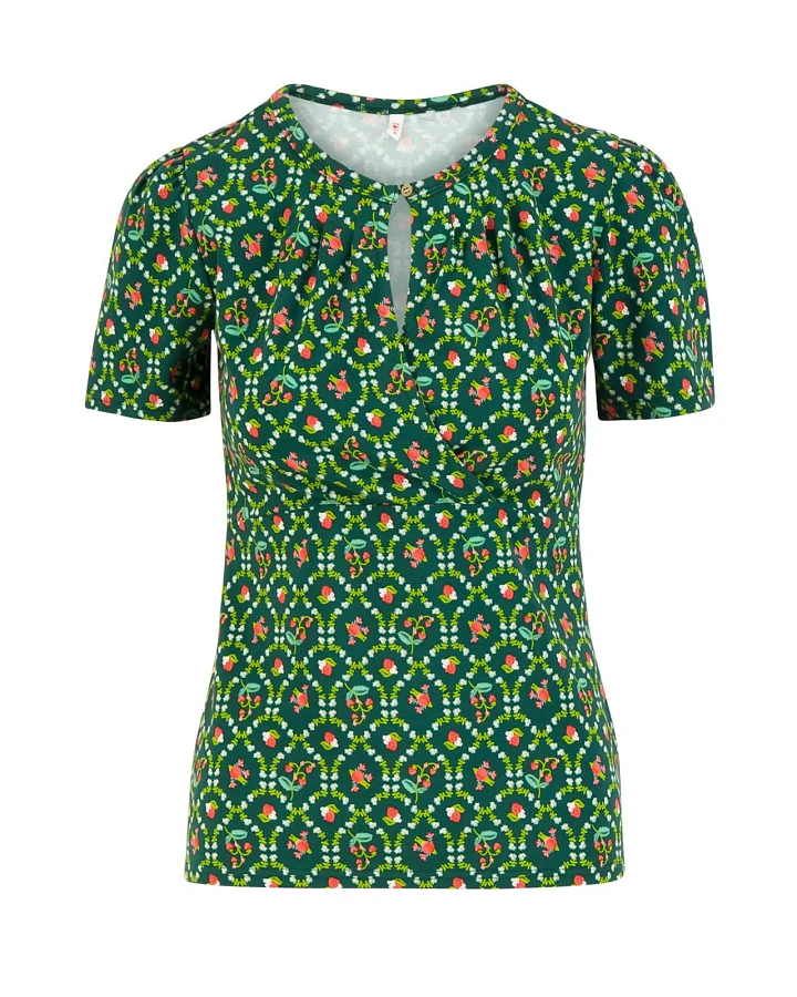 T-Shirt Criss Cross Coeur