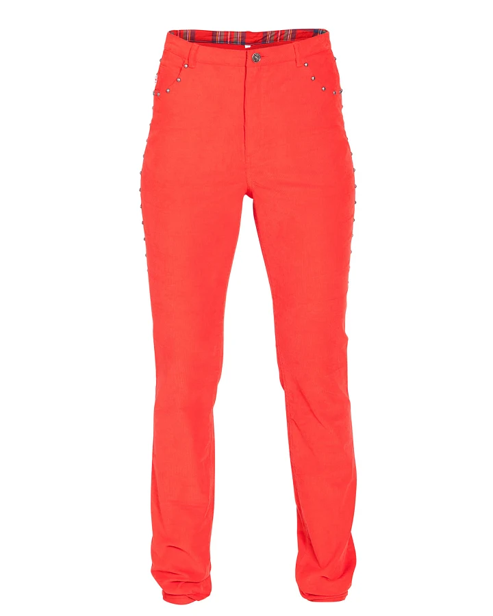 Cordhose rhynestone showgirl