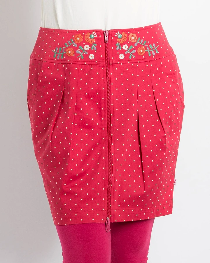 Minirock zip hip hooray pencil