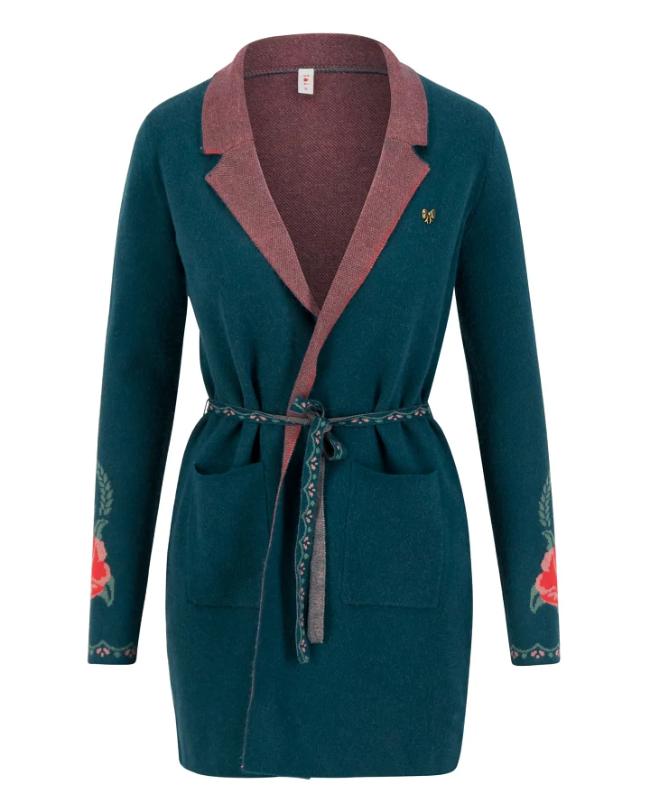 Lange Strickjacke gone with the mind