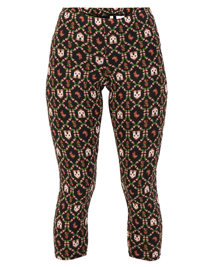 Baumwoll-Leggings capri cottage