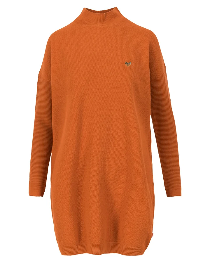 Oversize Kleid straight n easy turtle