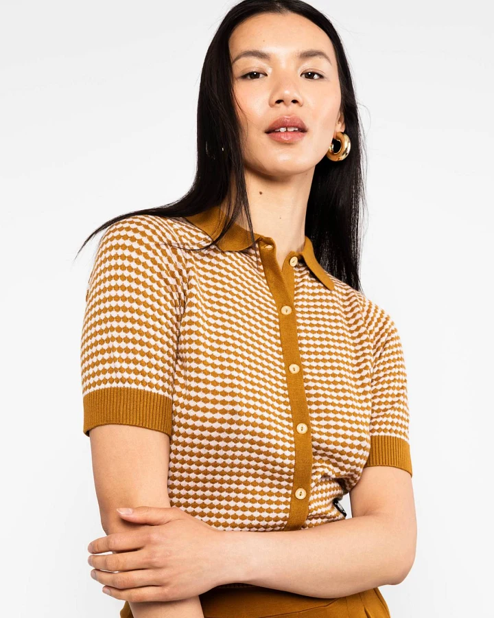 Strickoberteil Petite Poloette