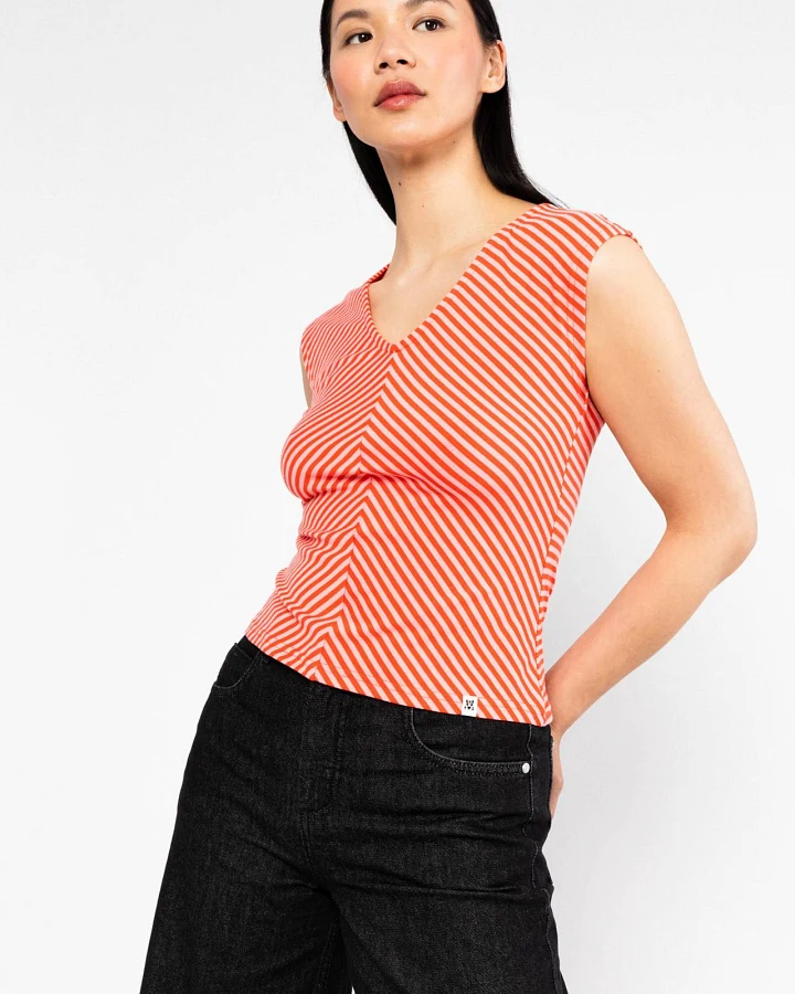 Top Vintage V-Neck