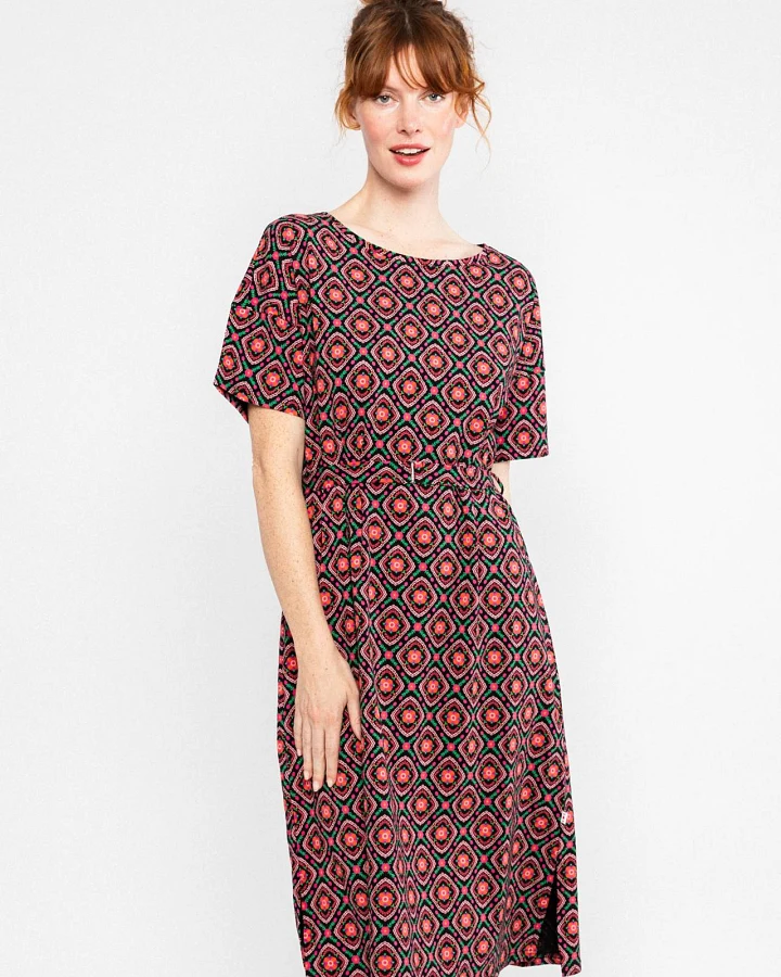 Jerseykleid Easy Goes Happy